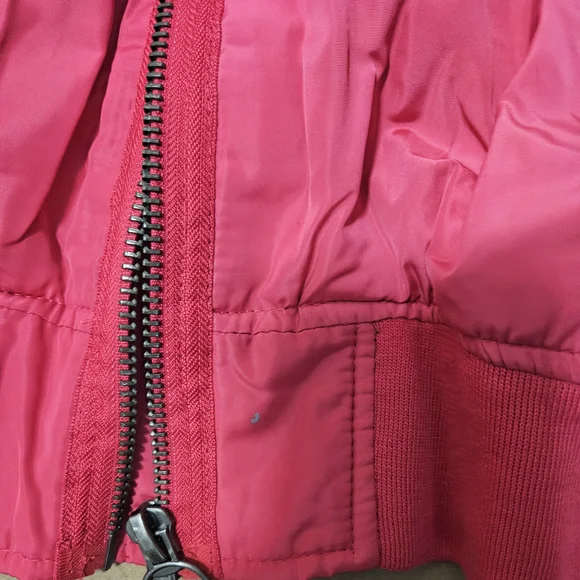Pull&Bear Men's Bomber Puffer Jacket